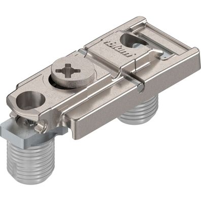 blum CLIP Exzenter Montageplatte gerade Zink Einpressen Distanz 0mm
