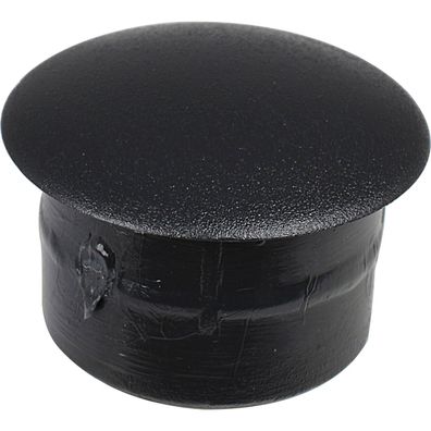 KU-FA Abdeckkappe für Blindlöcher Außen-ø 13 Schaft-ø 10 Kunststoff schwarz RAL 900