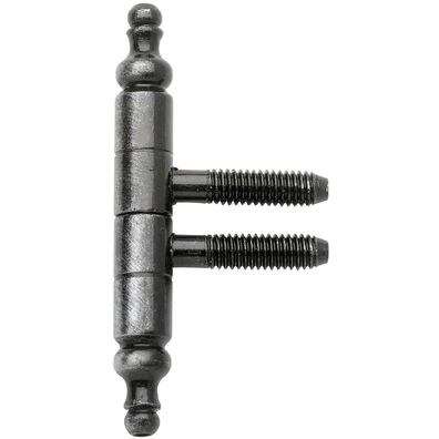 Otlav Stil Einbohrband Banddurchmesser 11mm Zink schwarz gebürstet