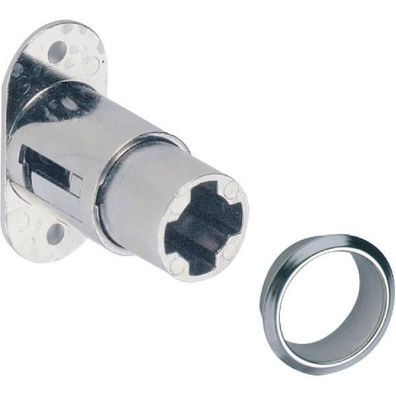 Hettich Prestige 2000 Zylinder Druckschloss Z23 ø18 Stahl vernickelt