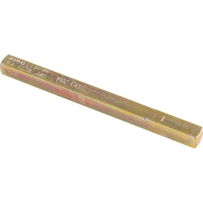 Ogro Drückerstift PR 114 PB FS Vierkant 9mm 123mm Stahl verzinkt