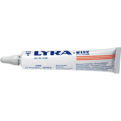 Lyra Signierpaste 115 weiß in Tube mit Schreibkugel (0.05l)
