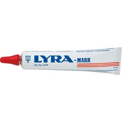 Lyra Signierpaste 115 weiß in Tube mit Schreibkugel (0.05l)