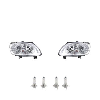 Scheinwerfer Halogen passend für VW Touran 1T 2003-2006 Set L R mit H7 H7 Blink