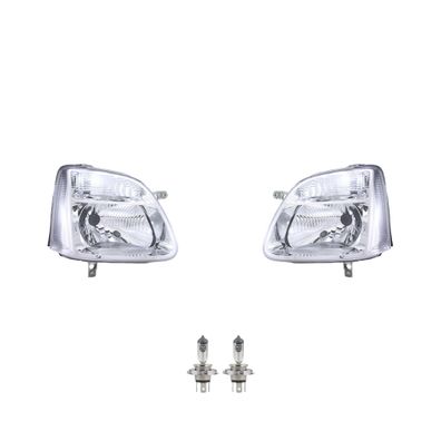 Scheinwerfer Halogen HSW passend für Opel Agila A 02-07 mit H4 Satz Links Rechts
