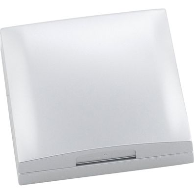 Berker Integro Flow-Pure Rahmen 1fach mit Klappdeckel chrom matt galvanisiert ()