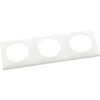 Berker Integro Flow Rahmen 3fach polarweiß glänzend ()