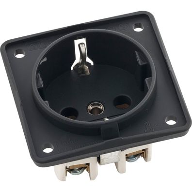 Berker Integro Schuko-Steckdose anthrazit matt ()