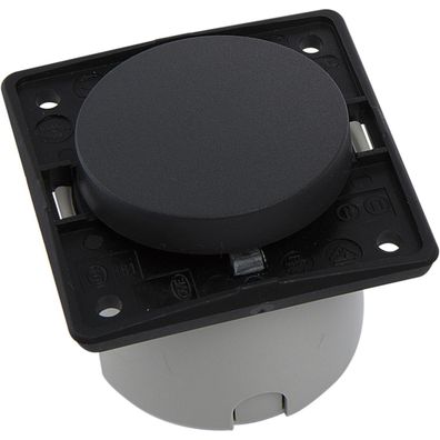 Berker Integro Ausschalter vorkonfektioniert anthrazit matt ohne Rahmen ()