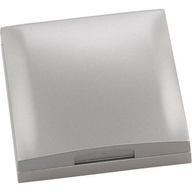 Berker Integro Flow-Pure Rahmen 1fach mit Klappdeckel schwarz matt ()