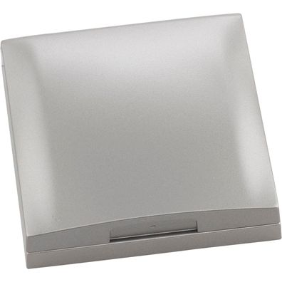 Berker Integro Flow-Pure Rahmen 1fach mit Klappdeckel Edelstahl Effekt ()