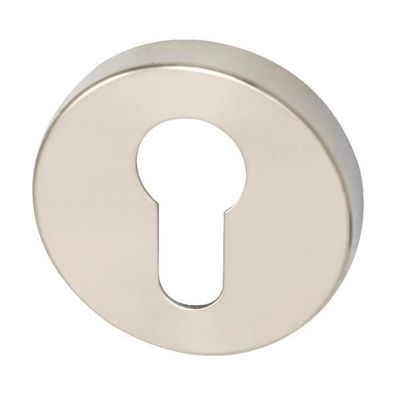 Marchesi Zylinderrosette PZ ø 50mm Höhe 7mm Edelstahl matt ()