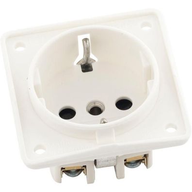 Berker Integro Schuko-Steckdose mit erhöhtem Berührungsschutz polarweiß matt ()