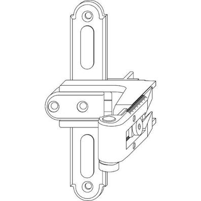 Maco #208750 Rustico Ladenkreuzband BLR gekröpft Größe 0 verstellbar schwarz