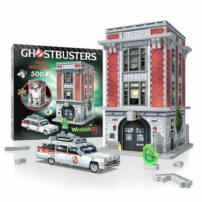 Ghostbusters Hauptquartier 3D Puzzle 500 Teile