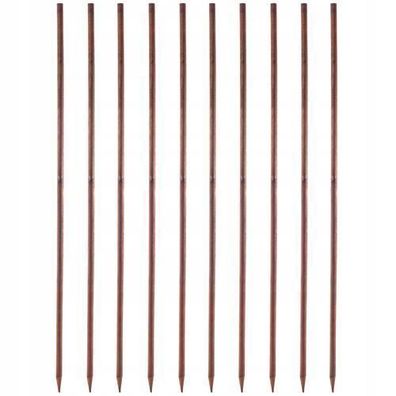 KADAX Rankhilfe aus Holz, imprägnierte Pflanzstäbe, Kletterpflanzen-Stab, 180cm