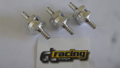 Rückschlagventile 3x Ø 6 mm Diesel Kraftstoff Benzin Boot Traktor Auto Motorrad