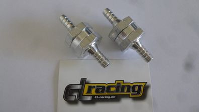 Rückschlagventile 2x Ø 6 mm Diesel Kraftstoff Benzin Boot Traktor Auto Motorrad