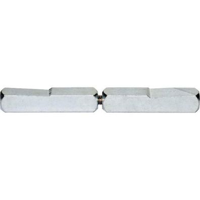 BKS Drückerstift geteilt 78430 Länge innen 40mm Länge außen 55mm Vierkant 9mm Stahl