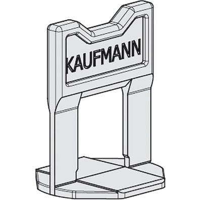 Kaufmann Laschen zu Nivelliersystem (100St) (100Stk)