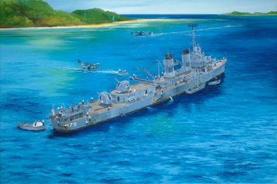 Trumpeter 1:200 3722 USS Stevens DD-479 - NEU