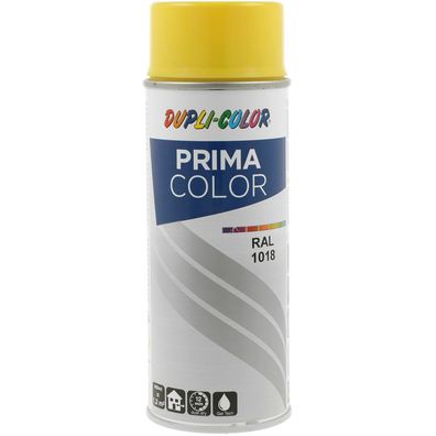 Dupli-Color Lackspray Prima 400ml zinkgelb glänzend RAL 1018 (0.4l)