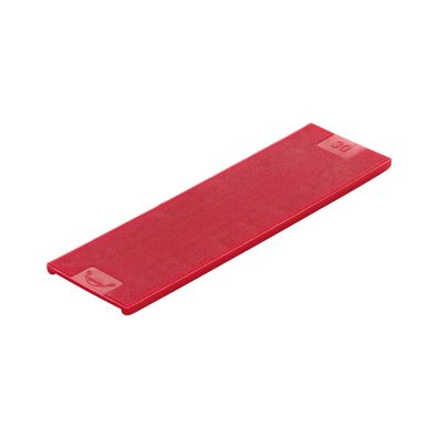 Roto Verglasungsklotz GL-SV 100x50x3 aus Kunststoff rot (500Stk)