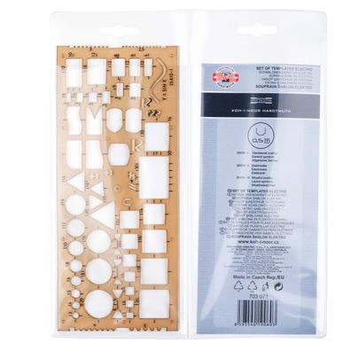 KOH Schablone - Elektoschablone 3er Satz