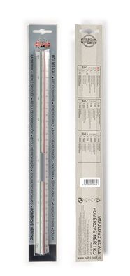 KOH Maßstab Kunststoff " 601 Maschinenbau " , 30 cm Skala