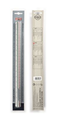 KOH Maßstab Kunststoff " 602 Bauwesen " , 30 cm Skala