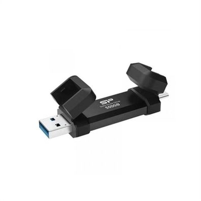 Silicon Power 500GB Portable-Stick-SSD USB 3.2 DS72 Black