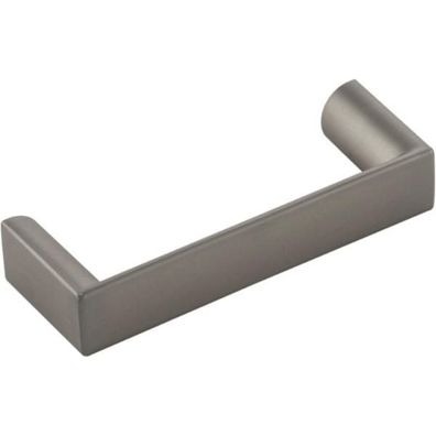 SCHÜCO Griff Club Lochabstand 64mm Breite 72mm Zinkdruckguss Edelstahl Effekt