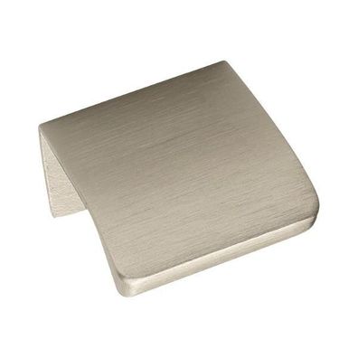 furnipart Griffleiste Edge Straight Lochabstand 20mm Länge 40mm Aluminium Edelstahl