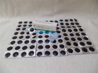 100x Schlauchflicken F0 Ø 16 MM Schwarzrand Fahrrad Rema TIP TOP