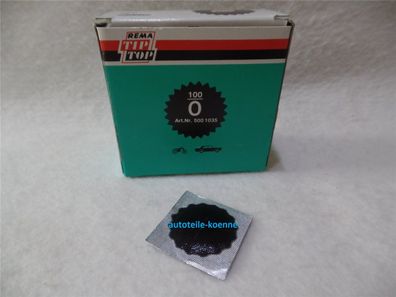 1x Schlauchflicken 0 Ø 30 MM Schwarzrand Rema TIP TOP Schlauchreparatur