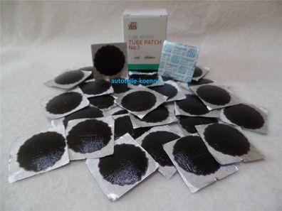 30x Schlauchflicken 1 Ø 35 MM Schwarzrand Rema TIP TOP