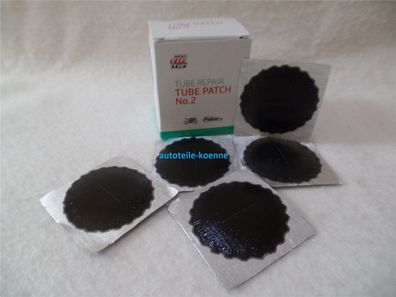 5x Schlauchflicken 2 Ø 45 MM Schwarzrand Rema TIP TOP