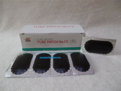 5x Schlauchflicken F2 50x25 MM Schwarzrand Rema TIP TOP