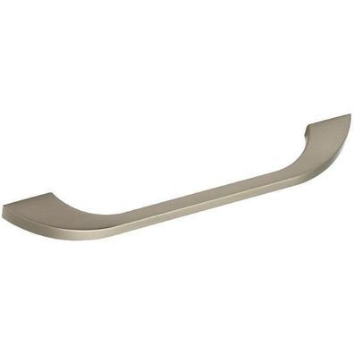 furnipart Möbelgriff SLIM LA320 B360 Zinkdruckguss Edelstahl Effekt