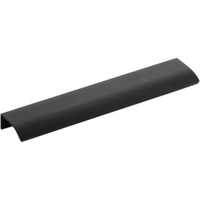 furnipart Griffleiste Edge Straight Lochabstand 2x80mm Länge 200mm Aluminium schwar