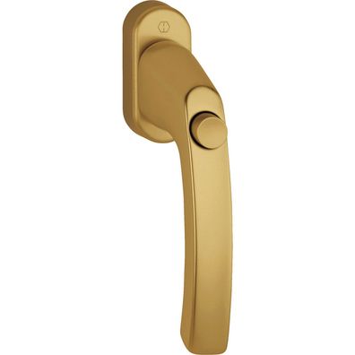 Hoppe Fenstergriff LIÈGE Druckknopf Vierkant 7x40mm Alu bronze eloxiert