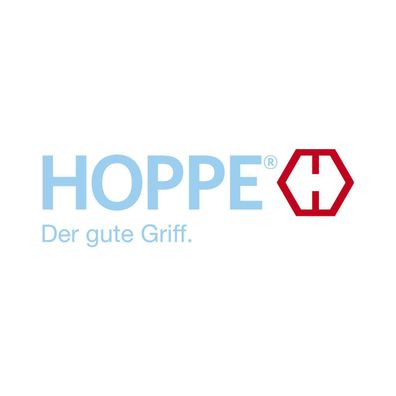 Hoppe Balkontürgriff-Halbgarnitur LIÈGE außen hoch weiß