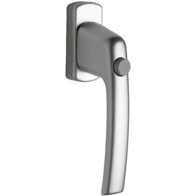 Maco #55513 Fenstergriff Harmony Sperrknopf und 45° Rasterung Vierkant 7x35 silber