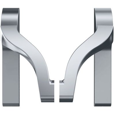 ECO Stangengriff EPN 900 IV Alu silber beschichtet UG