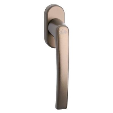 Roto Fenstergriff Rotoline Vierkant 7x35mm Aluminium mittelbronze eloxiert