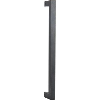Halcö Stoßgriff HT 20x20x500mm Schwarzstahl geölt