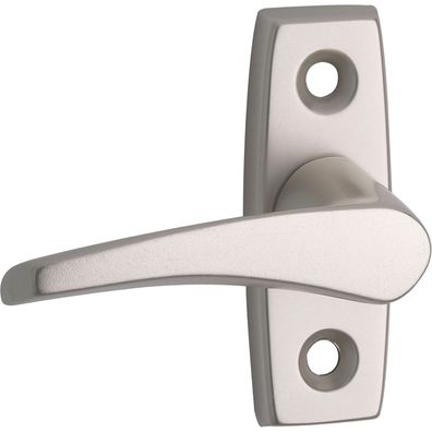 Grundmann Fenstergriff Favorit 1004 - sichtbar geschraubt 7x35 Alu poliert