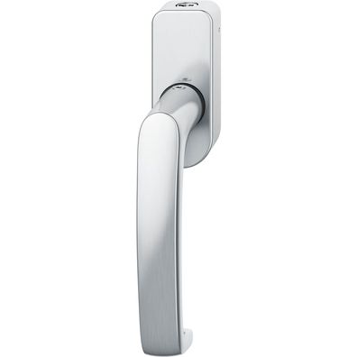 FSB Fenstergriff abschließbar ovale Rosette Edelstahl matt ()