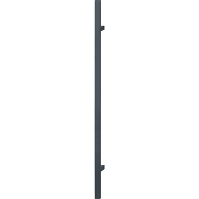 Hoppe Bügelgriffe E5726 rechteckig gerade 1400/1000 Edelstahl schwarz matt