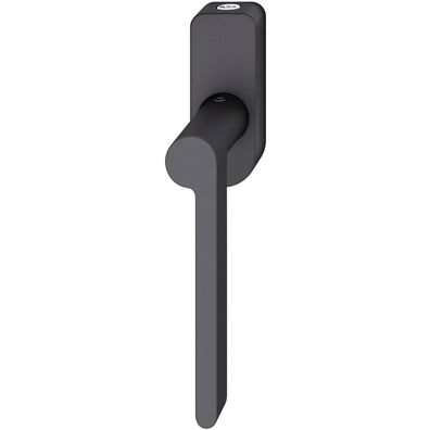 FSB Fenstergriff abschließbar ovale Rosette rechts Aluminium schwarz ()